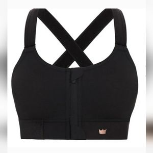 SHEFIT Flex sport bra black with metallic